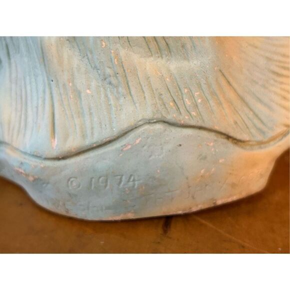 Alice & Andy Chalkware Statues Lawn Ornaments Universal Statuary 1974 - Picture 10 of 14